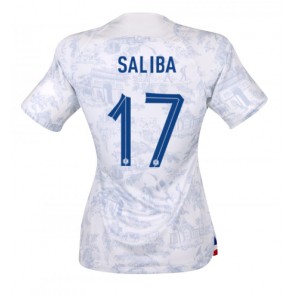 Lacne Ženy Futbalové dres Francúzsko William Saliba #17 MS 2022 Krátky Rukáv - Preč